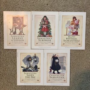 vintage meet samantha american girl doll books set